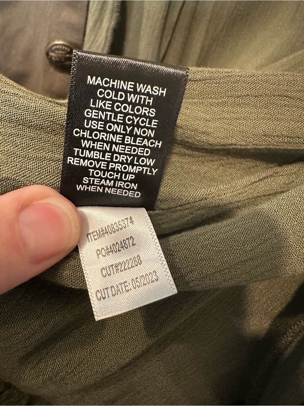 NWT Torrid Twill Peplum Military Jacket - Picture 8 of 9